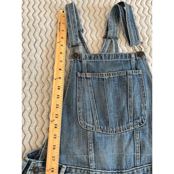 Abercrombie & Fitch Blue Denim Overalls - Picture 15 of 15